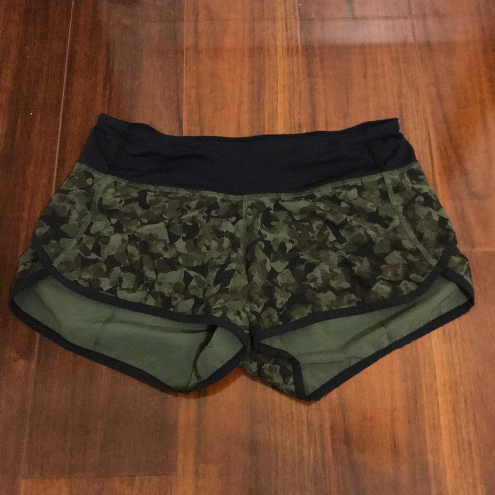 Lululemon camo shorts